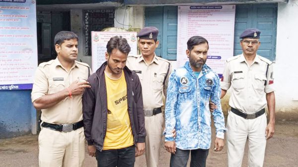 ब्राउन शुगर संग दुर्ग के  2 तस्कर गिरफ्तार