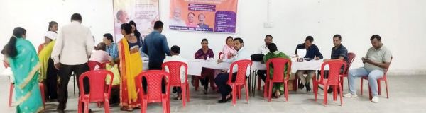 जनसमस्या निवारण शिविर में 42 आवेदन