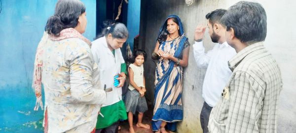 खपरीकलाखुर्द में डायरिया फैला, पहुंची स्वास्थ्य विभाग की टीम