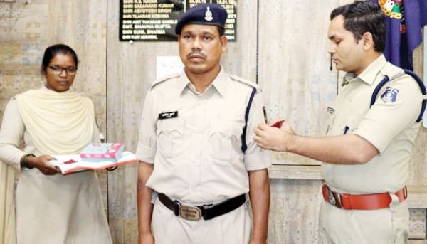 प्रधान आरक्षक चालक के पद पर पदोन्नत