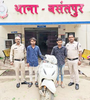 दुपहिया चोरी, नाबालिग समेत 3 आरोपी गिरफ्तार