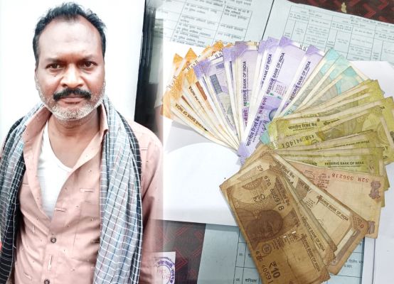 पोस्ट आफिस के पास सट्टा-पट्टी लिख रहे सटोरी पकड़ाए