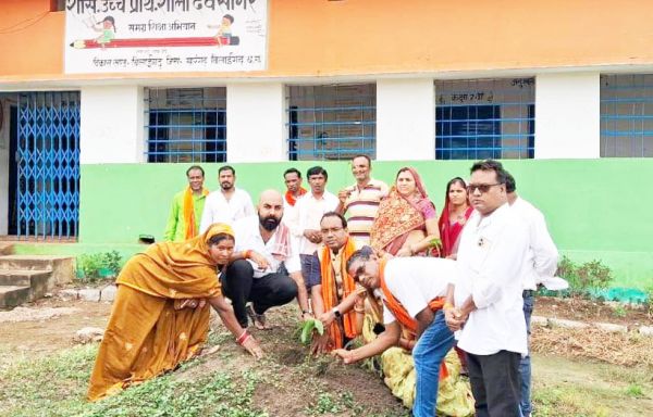 एक पेड़ मां के नाम, देवसागर में पौधारोपण