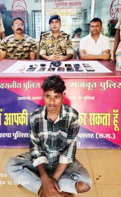 चोरी, एक नाबालिग समेत 2 गिरफ्तार