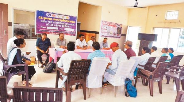 सीएचसी लुण्ड्रा में ब्लॉक टीबी टास्क फोर्स की बैठक