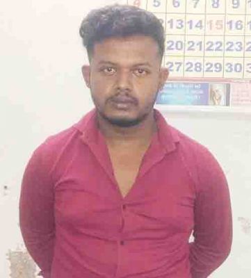अवैध शराब संग युवक बंदी