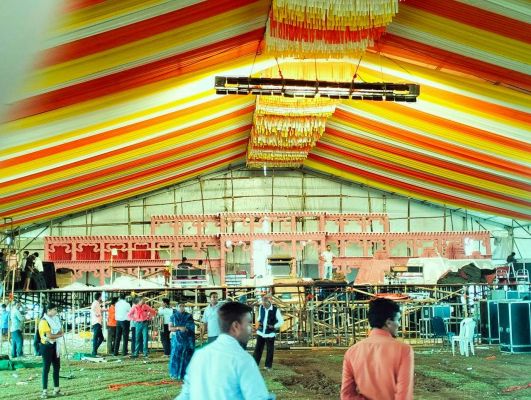शिवमहापुराण कथा सोमवार से गनौद में
