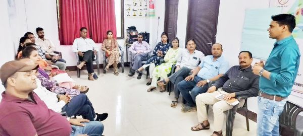 कर्मचारी-अधिकारियों के लिए तनाव प्रबंधन कार्यशाला 