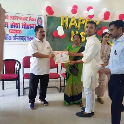 पीजी कॉलेज अंबिकापुर के छात्र सूरज स्वतंत्रता दिवस समारोह दिल्ली में होंगे शामिल