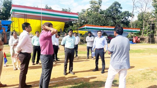 कलेक्टर ने तैयारी का   लिया जायजा