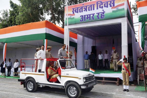 स्वतंत्रता दिवस समारोह का अंतिम रिहर्सल