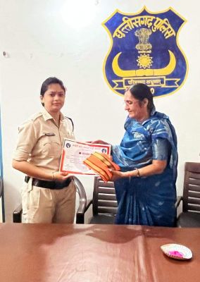 उत्कृष्ट कार्य के लिए  शबा मेमन सम्मानित 