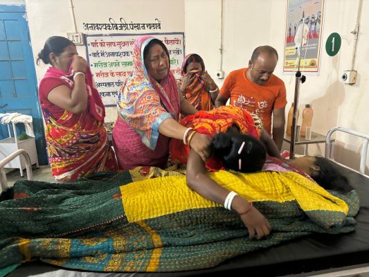 गाज सेनाबालिग और महिला की मौत