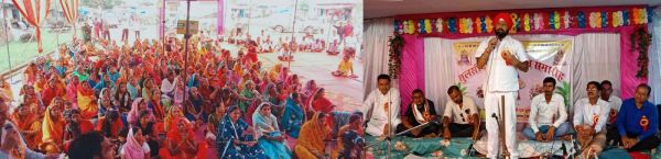 ग्राम उसरीबोड में तुलसीदास जन्मोत्सव में शामिल हुए शहर कांग्रेस अध्यक्ष