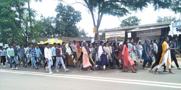 भारत बंद का दंतेवाड़ा में व्यापक असर