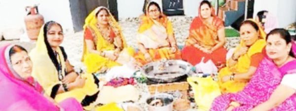 बहुलाचौथ: संतान की लंबी उम्र के लिए महिलाओं ने किया उपवास