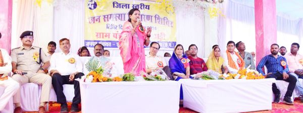 बेंदाड़ी में जिला स्तरीय जनसमस्या निवारण शिविर 