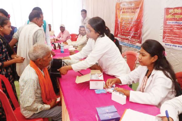 प्रेमनगर में दिव्यांगजन शिविर