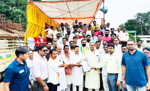 बलौदाबाजार आगजनी की घटना लचर कानून व्यवस्था का परिणाम-विनोद