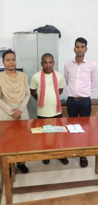 सट्टा लिखते एक व्यक्ति पकड़ाया