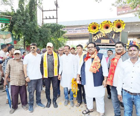 यादव समाज की रैली का हफीज ने किया स्वागत