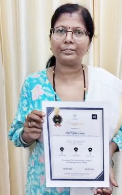 विनोबा एप में उत्कृष्ट कार्य के लिए दो शिक्षक सम्मानित