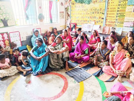 बच्चों को सुपोषण के प्रति  किया गया जागरूक