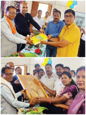 सेवानिवृत्त शिक्षक लाल सिंह को दी विदाई