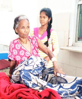 बच्चेदानी से 12 किलो गांठ का ऑपरेशन, बुजुर्ग महिला को मिला जीवनदान