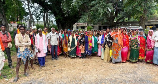 पुरूंगा कोल ब्लॉक अडानी कंपनी का विरोध शुरू  