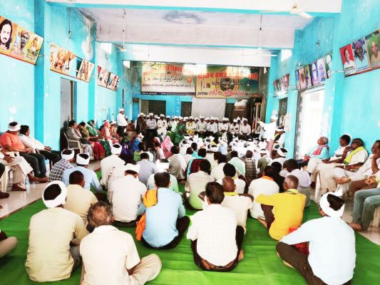 गोंडवाना समाज के पदाधिकारियों ने ली शपथ