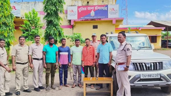 अपहरण के 5 आरोपी कांकेर से गिरफ्तार