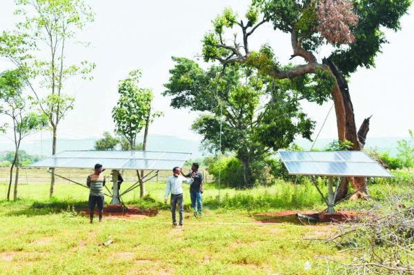 सौर सुजला योजना से किसान ले रहे हैं अच्छी फसल 