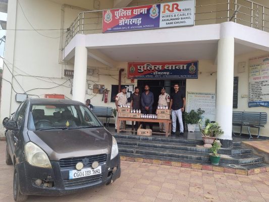 अंतरराज्यीय 2 शराब तस्कर गिरफ्तार