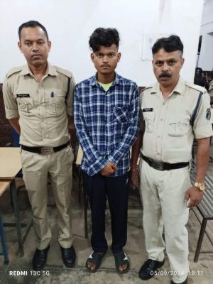 चोरी का आरोपी गिरफ्तार