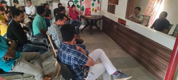 थाना प्रभारी ने सभी गणेश पूजा समितियों की ली बैठक