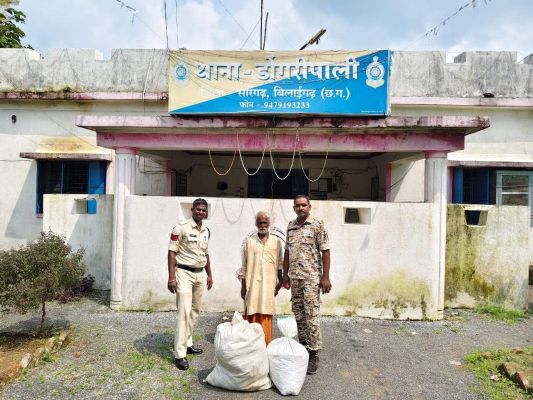 22 किलो गांजा संग एमपी का आरोपी बंदी