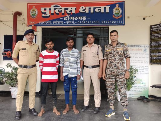 दही हांडी लूट में चाकूबाजी  तीन आरोपी पकड़ाए