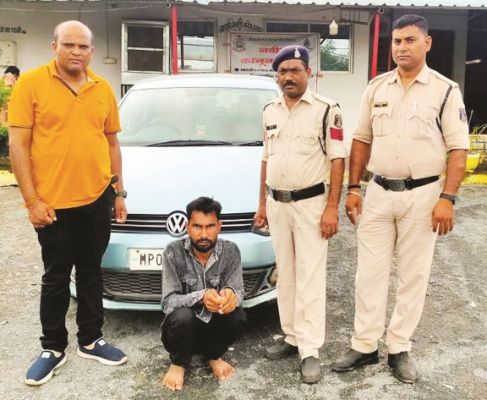विश्वासघात कर कार लेकर फरार, आरोपी गिरफ्तार