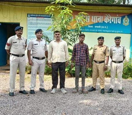 बस से गांजा तस्करी,  यूपी के 2 गिरफ्तार