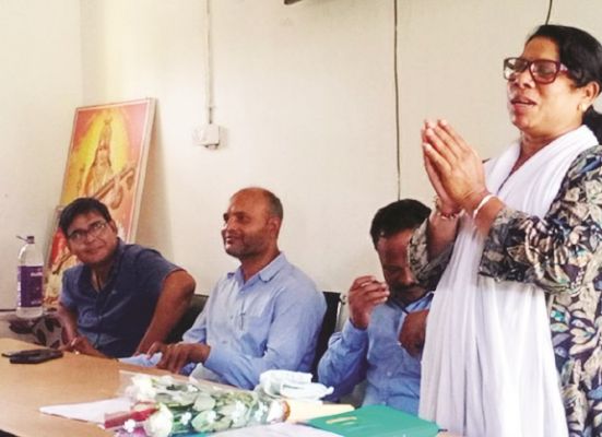 मालती ध्रुव बनी जिले की प्रथम महिला बीआरसी