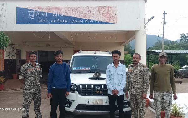 पुलिस के नाम से फर्जीवाड़ा, स्कॉर्पियो जब्त 