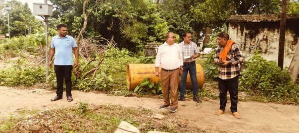 गणेश विसर्जन झांकी मार्ग को करें दुरूस्त
