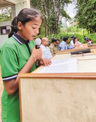 सेजेस केशवपुर में उत्साहपूर्वक मनाया हिंदी दिवस