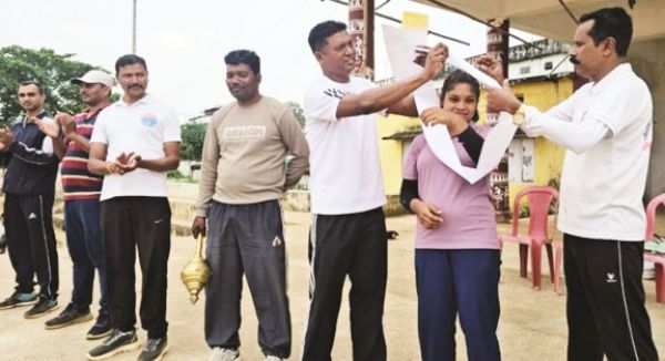 चक्रधर समारोह में रीना सम्मानित, कोंडागांव पहुंचने पर स्वागत