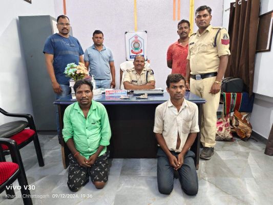 हनुमान मंदिर से मुकुट चोरी के दो आरोपी पकड़ाए