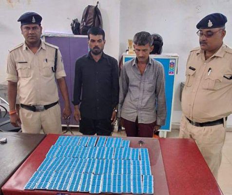 नशीली दवा संग दो आरोपी गिरफ्तार