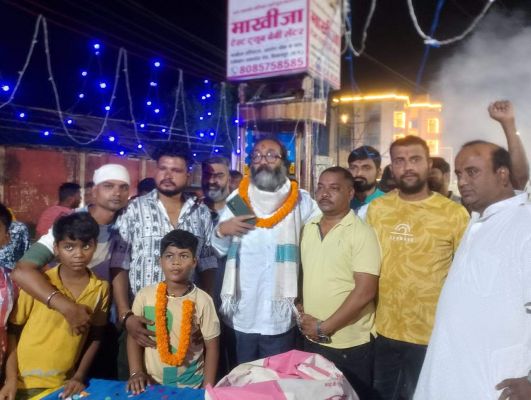 आदर्श युवा समिति राइट क्लब धूमधाम के साथ मना रहा गणेशोत्सव