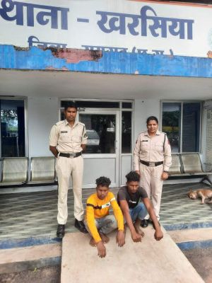 घर घुसकर महिला से छेडख़ानी, दो गिरफ्तार