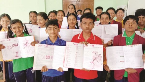 हिंदी हमारी भाषा, हमारी पहचान..., स्कूल में हिंदी दिवस, रखे विचार